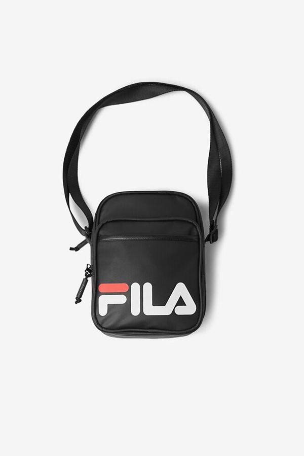 Fila London Cross Body Pouch Bags - Black,NZ 805-74693